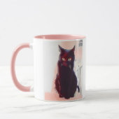 Mug Curieuse muqueuse de Black Cat (Gauche)