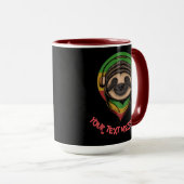 Mug Curieusement Sloth Surprise (Devant droit)
