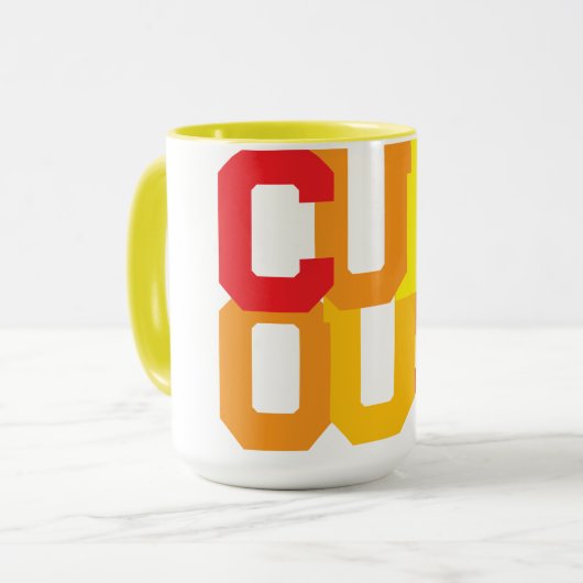Mug curieux (Devant gauche)