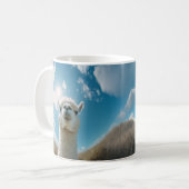 Mug Curieux Alpaca sous le soleil (Devant gauche)