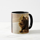 Mug Curieux Kitty (Devant droit)