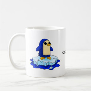 Mug Curieux mignon bébé pingouin