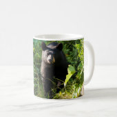 Mug Curieux ours noir (Devant droit)