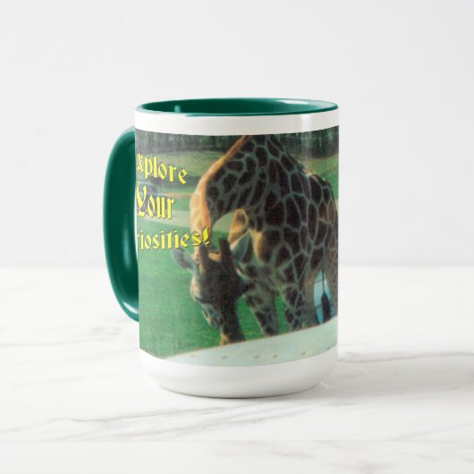 Mug Curiosité (Devant gauche)