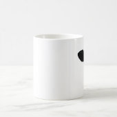 Mug Curiosité de vache en gros plan (Centre)