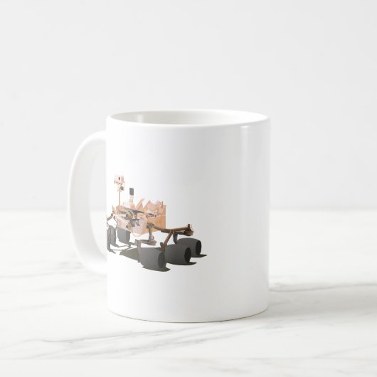Mug Curiosité Mars Rover (Devant gauche)