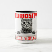 Mug Curiosité soignée Chat (Centre)