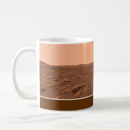 Mug Curiosity Rover Mars Dusty Selfie au Mont Sharp (Gauche)
