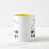 Mug Curious Cat facilement distrait par les joueurs Uk (Centre)