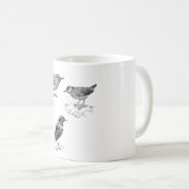 Mug Curious little bird friends (Devant droit)