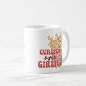 Mug Curlies avant les filles (Devant droit)