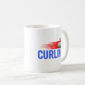 Mug Curling (Devant droit)