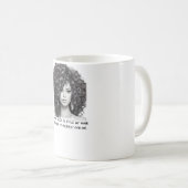 Mug Curly Brunette Beauté (Devant droit)