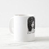Mug Curly Brunette Beauté (Devant gauche)