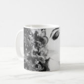 Mug Curly Grace : Mode Aquarelle Beauté (Devant gauche)