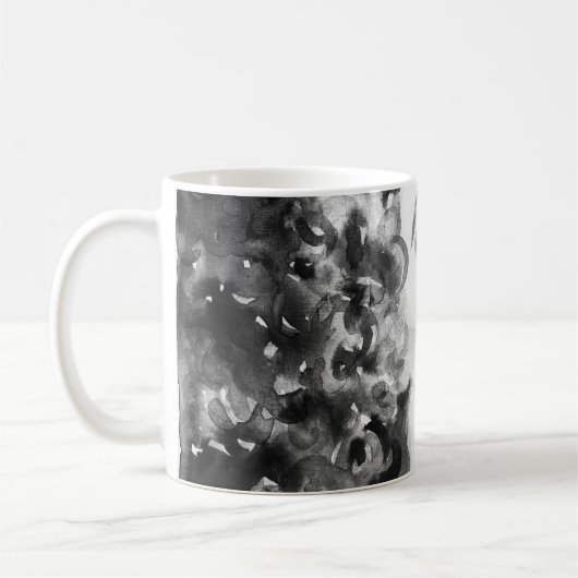 Mug Curly Grace : Mode Aquarelle Beauté (Gauche)