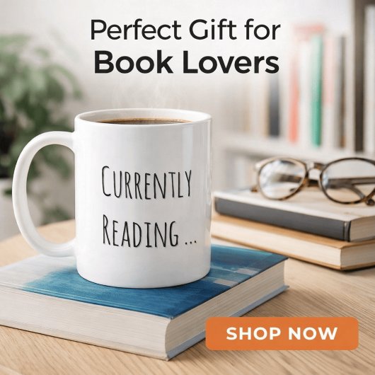 Mug Currently Reading… Minimalist Book Lover 
