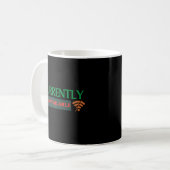 Mug Currently Unavailable Funny WiFi Offline Coffee (Devant gauche)