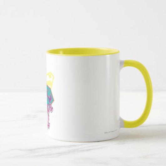Mug Cursive de Supergirl (Droite)