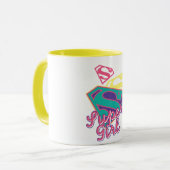 Mug Cursive de Supergirl (Devant gauche)
