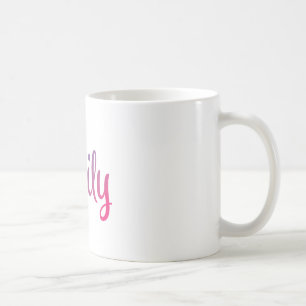 Mug Cursive élégant d'Emily