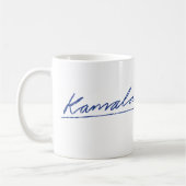 Mug Cursive Kamala (Gauche)