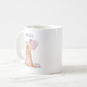 Mug Curte Yorkshire Terrier Anniversaire (Devant gauche)