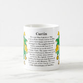 Mug Curtin, l'origine, la signification et la crête (Centre)
