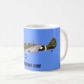 Mug Curtiss P-40 Warhawk (Devant droit)
