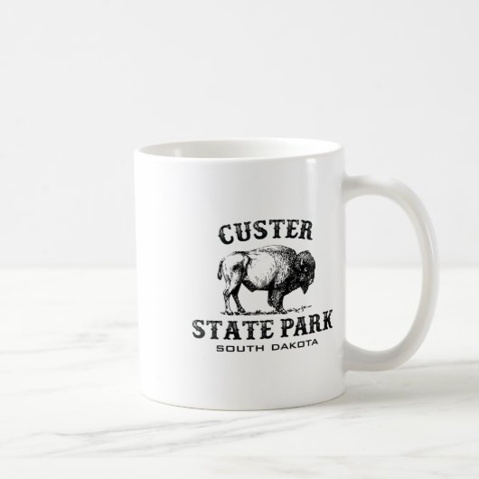 Mug Custer State Park Dakota du Sud Bison d'Amérique S (Droite)