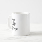 Mug Custer State Park South Dakota American Bison Souv (Devant gauche)