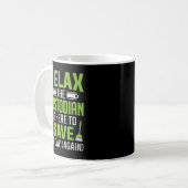 Mug Custodian Is Here To Save Day Janitor Premium  (Devant gauche)