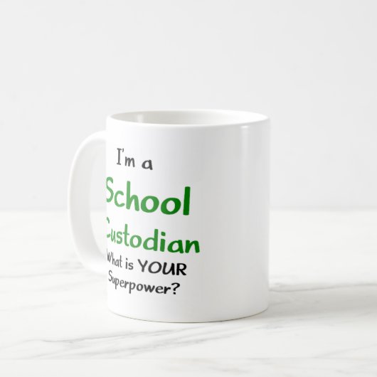 Mug custodian school (Devant gauche)