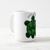 Mug Custom and personalized Cute Turtle  (Devant gauche)