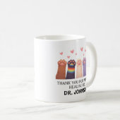 Mug Custom Animal Doctor | Happy Doctor’s Day (Devant droit)