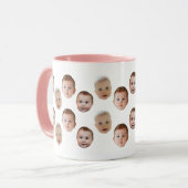 Mug Custom Baby Face personalized photo (Devant gauche)