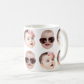 Mug Custom Baby Face  Photo Father's Day Christmas (Devant droit)