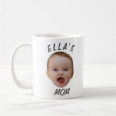 Mug Custom Baby Face Photo Mom Gift (Gauche)