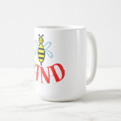 Mug Custom Bee Kind Personalized Gift  (Devant droit)