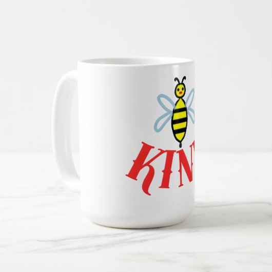 Mug Custom Bee Kind Personalized Gift  (Devant gauche)
