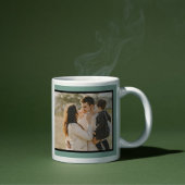 Mug Custom Best Papa Framework with Heartfelt Message