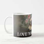Mug Custom Bold Love You Grandma One Photo Modern Coff (Gauche)