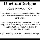 Mug Custom Bold Love You Grandpa One Photo Modern