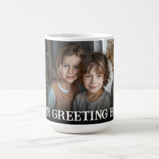Mug Custom Bold Personalized Family One Photo