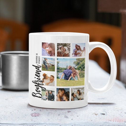 Mug Custom Boyfriend Photo Collage