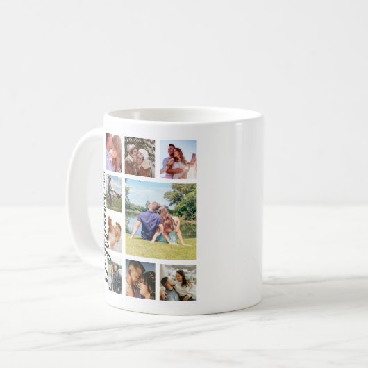 Mug Custom Boyfriend Photo Collage (Devant gauche)