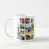 Mug Custom Boyfriend Photo Collage (Gauche)