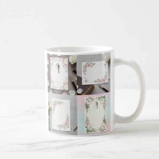 Mug Custom Bride and Groom Illustration (Droite)