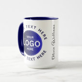 Mug Custom Business Brand Logo (Devant gauche)