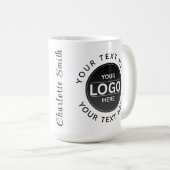 Mug Custom Business Brand Logo (Devant droit)